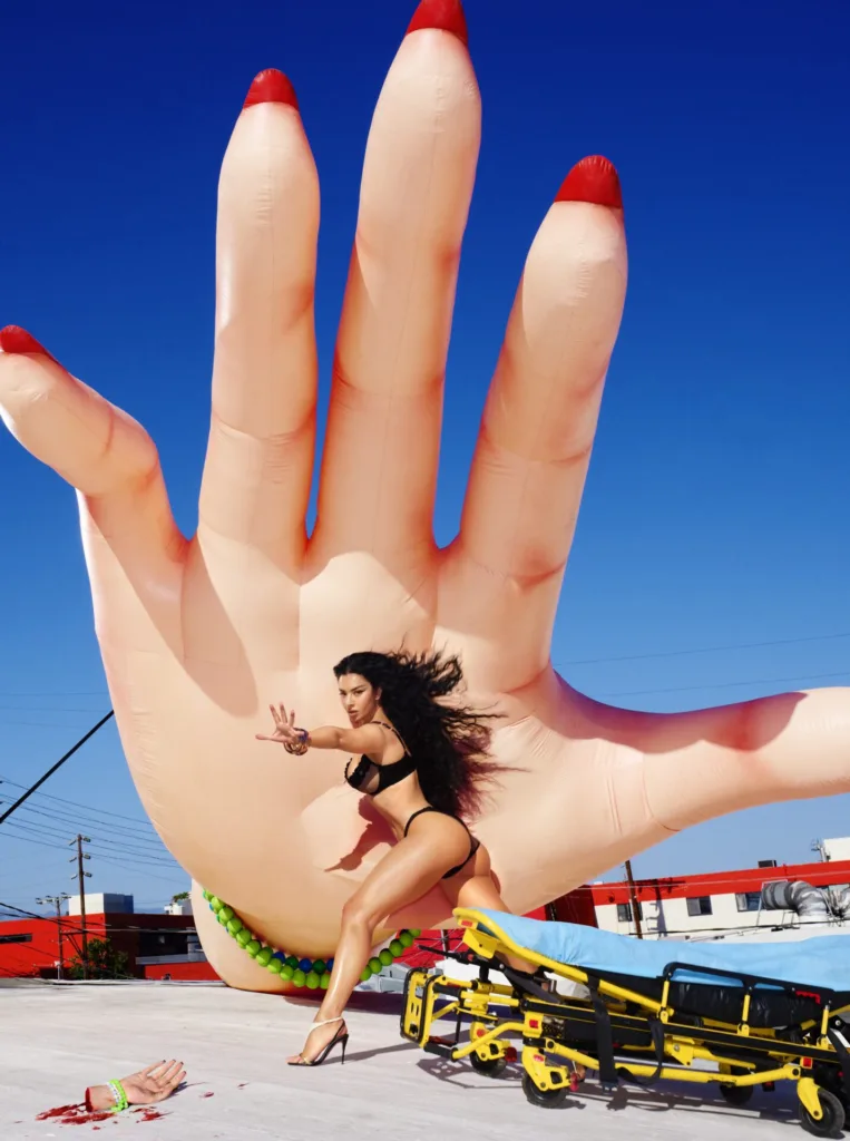 David LaChapelle Chari XCX: Biting The Hand 2024
