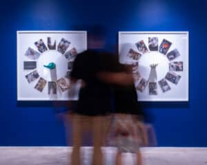 Dennis Scholl, Installation view from A Day of Four Sunsets exhibition at the Hollywood Art and Culture Center, 2025. ©Marco Bellochio, courtesy of the artist