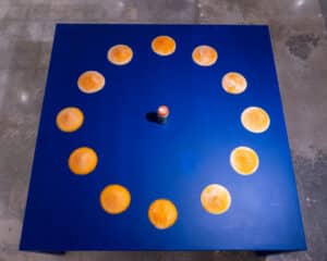 Dennis Scholl, Installation view from A Day of Four Sunsets exhibition at the Hollywood Art and Culture Center, 2025. ©Marco Bellochio, courtesy of the artist