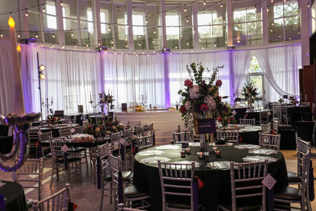 OMA set up for a corporate event