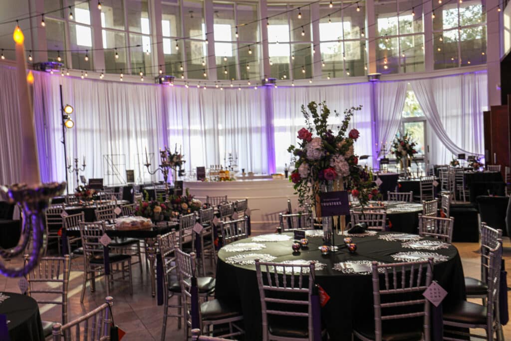 OMA set up for a corporate event