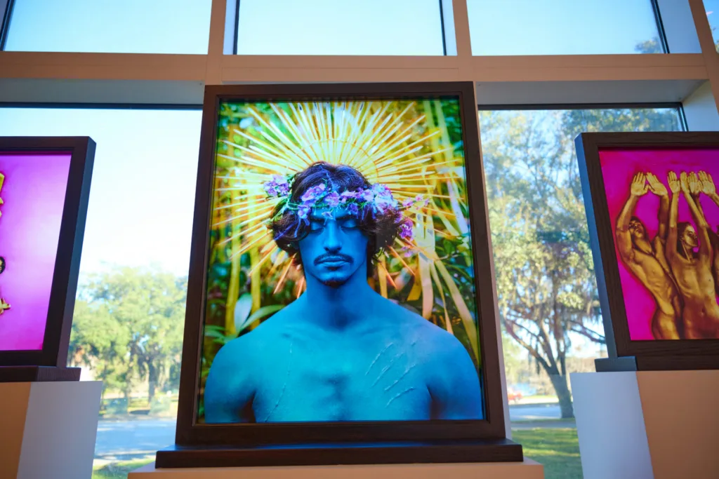 Photos of David LaChapelle at the Orlando Museum of Art