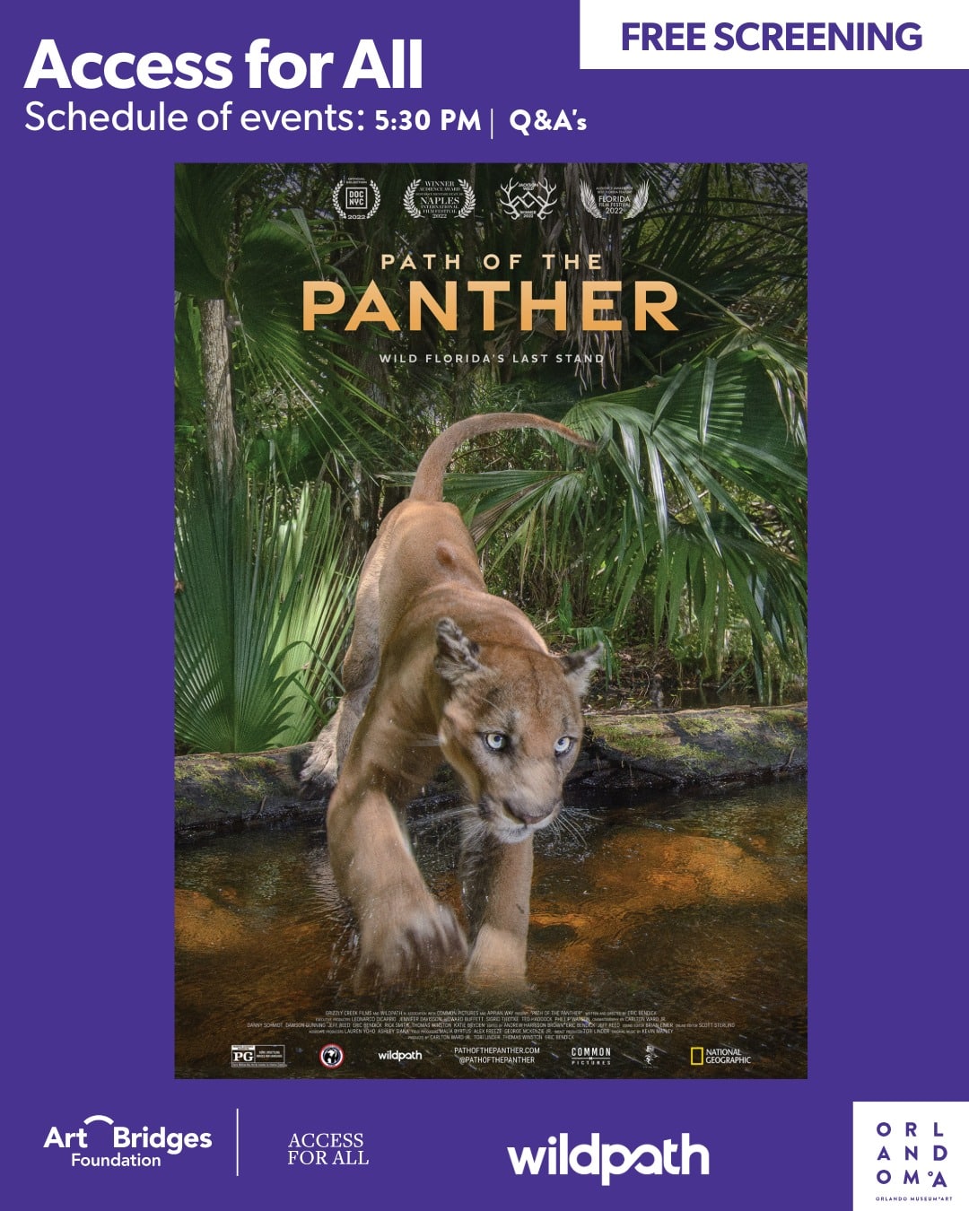The Path of The Panther Film Screening