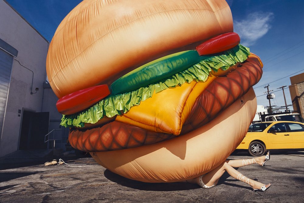 Death by Hamburger, David LaChapelle 2001