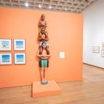 an install shot of Jason Chin's Your Place in the Universe exhibition at the Orlando Museum of Art