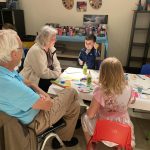 Grandparent's day workshoppers