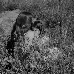 Rose Marie Cromwell "In the Dry Flowers" black and white photo